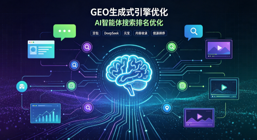 香洲区GEO 浪潮来袭：生成式引擎优化崛起，创作者争抢豆包、DeepSeek、元宝智能体流量入口